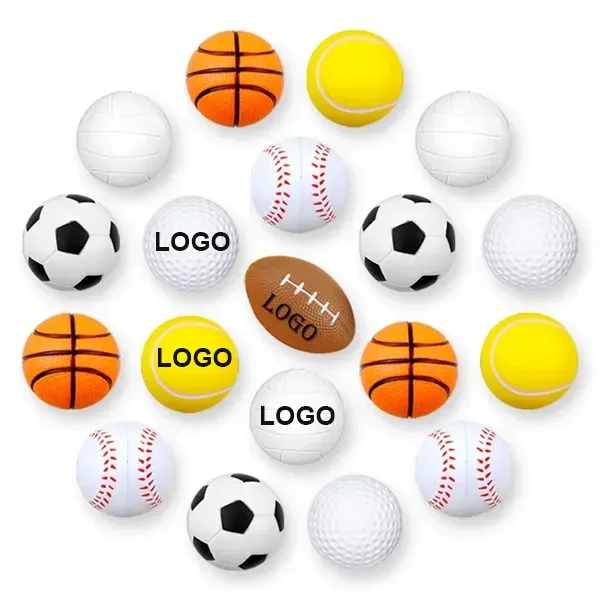 Mini Sport Stress Reliever  Ball Toys 4