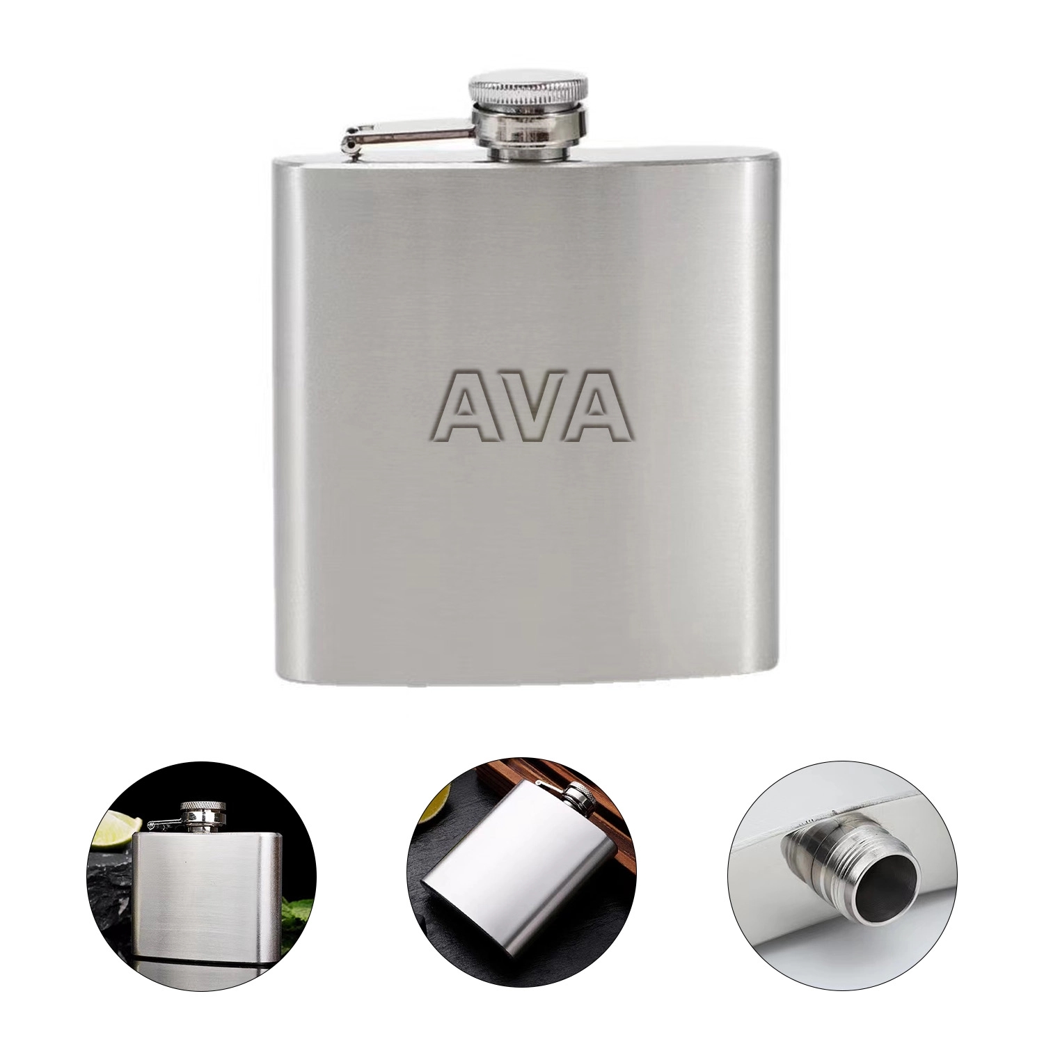 48Oz Stainless Steel Flask 4