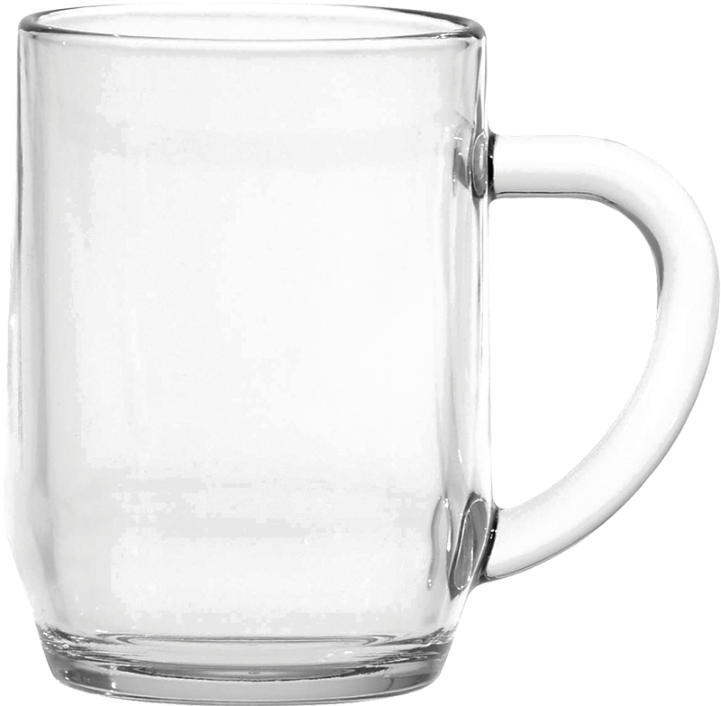 10 oz. Haworth Glass Coffee - Deep Etched 10