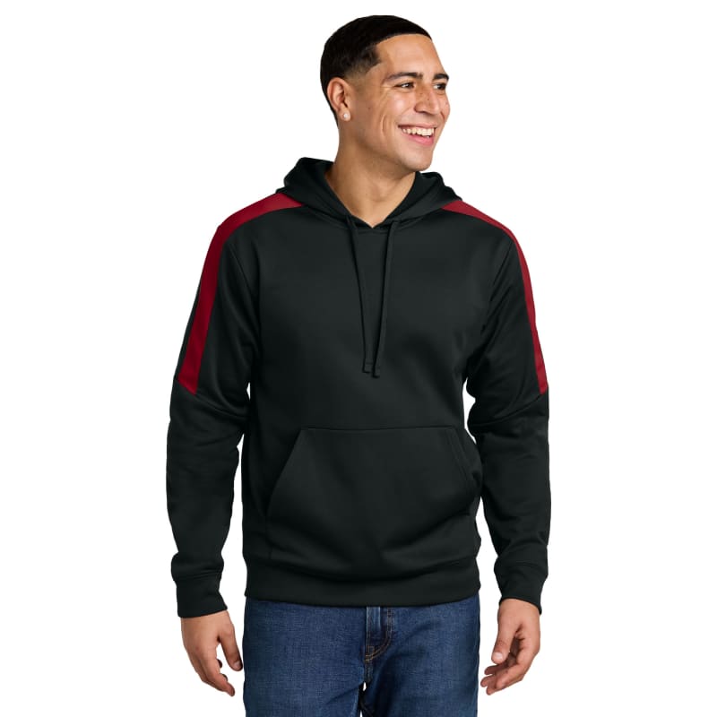 Sport-Tek Sport-Wick Fleece United Pullover Hoodie, custom hoodie or sweatshirt with logo imprint 34