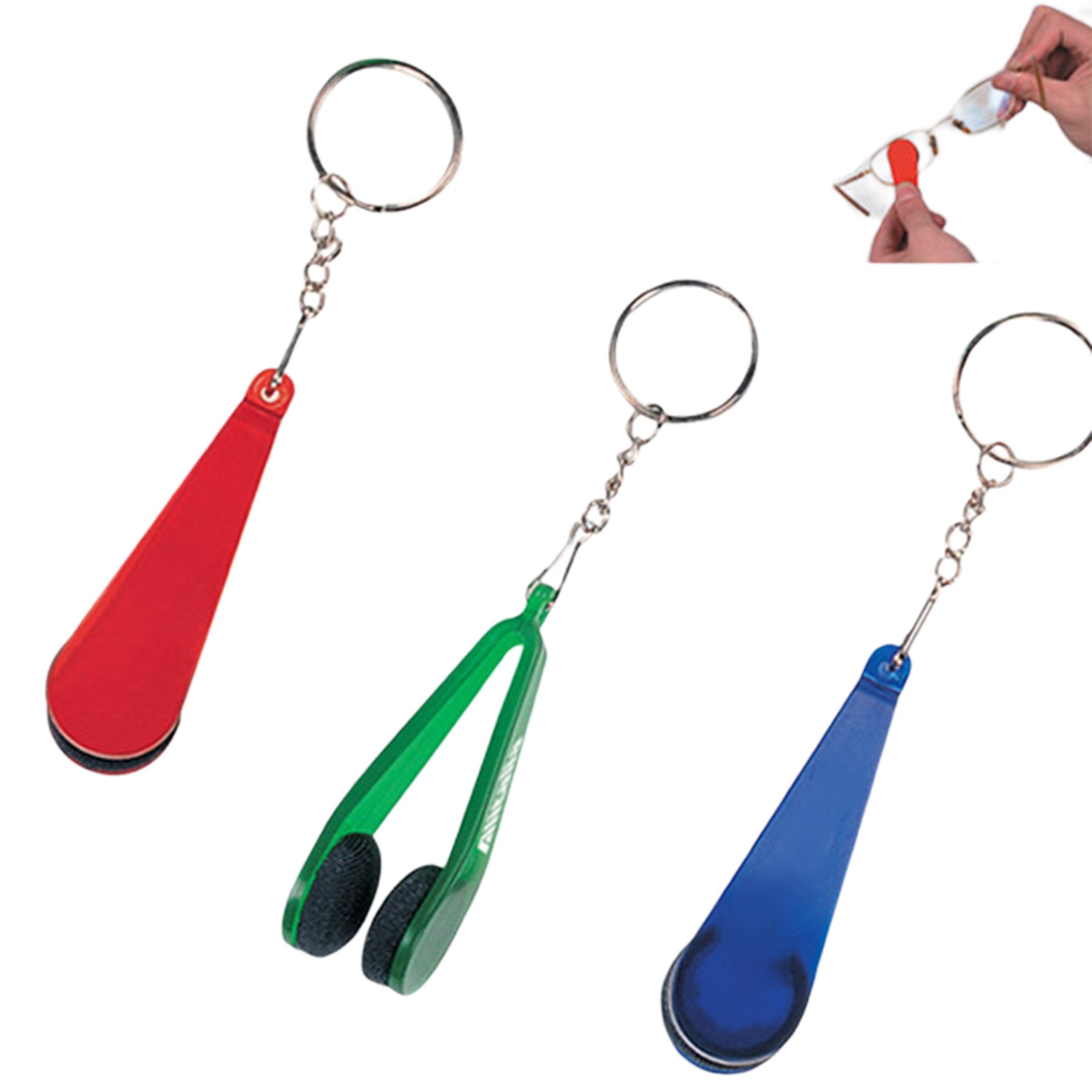 Promo Eyeglasses And Screen Cleaner Keychain 2
