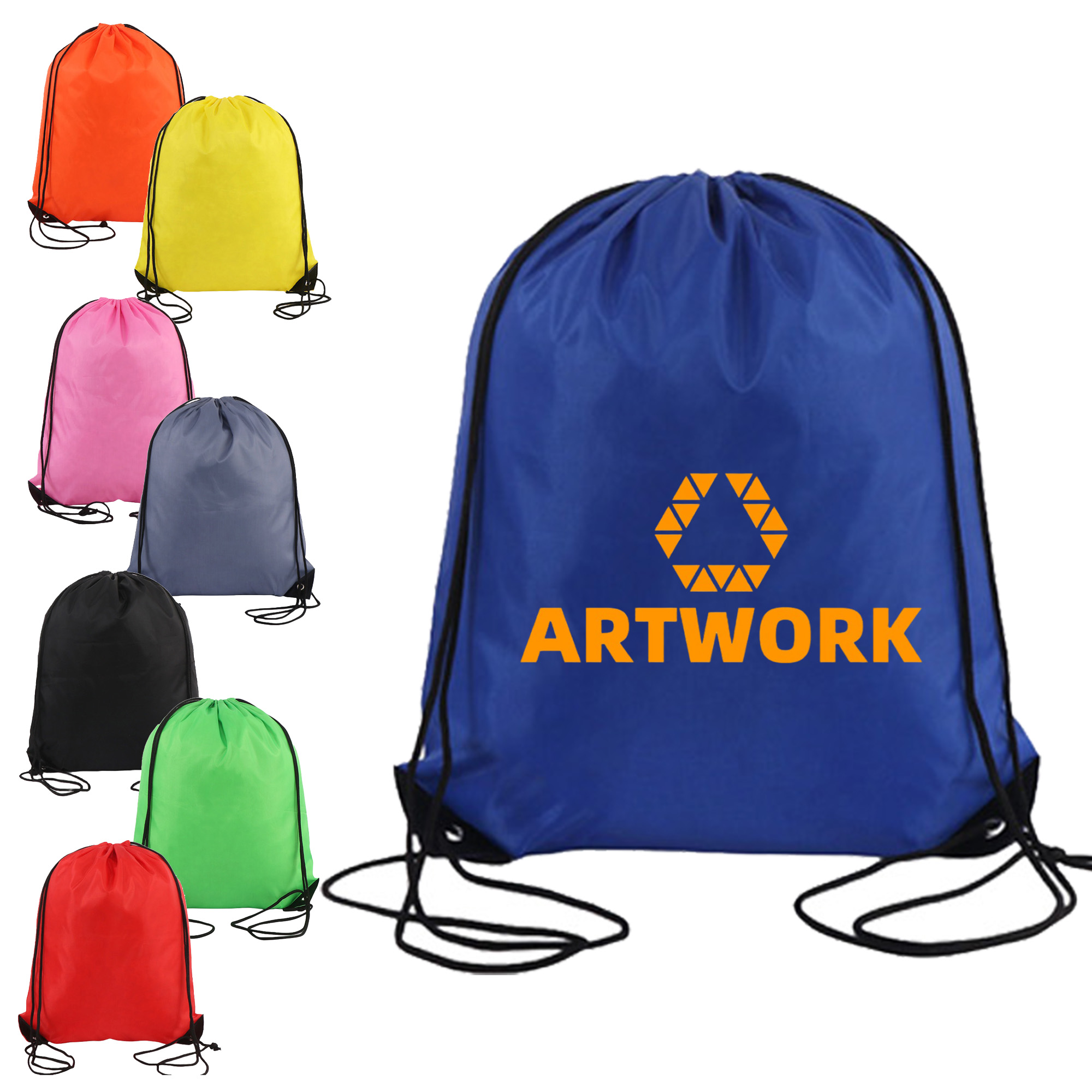 Sports Drawstring Backpack Bag 4