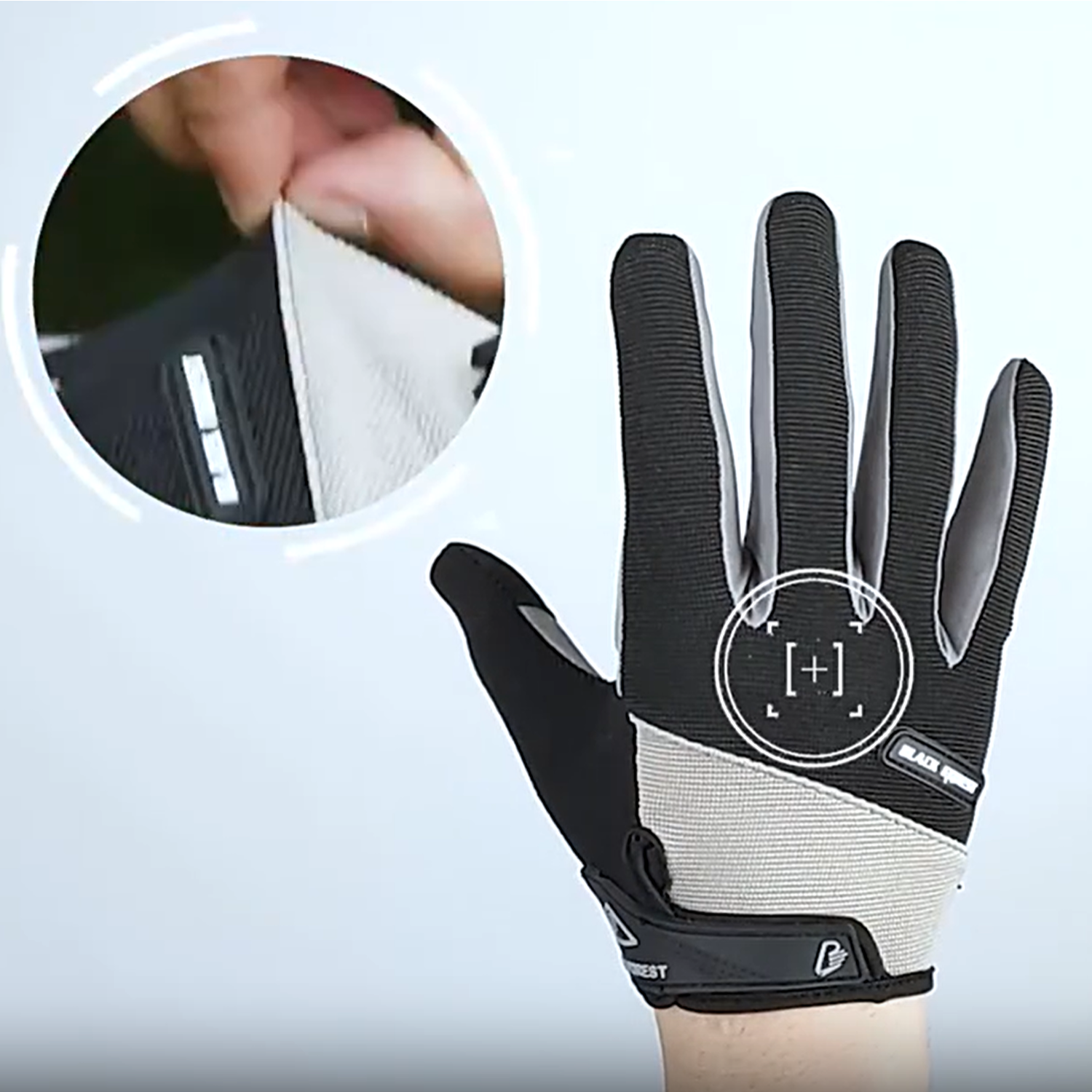 Ergonomic design Shock-Absorbing Touch Screen Cycle Gloves 9