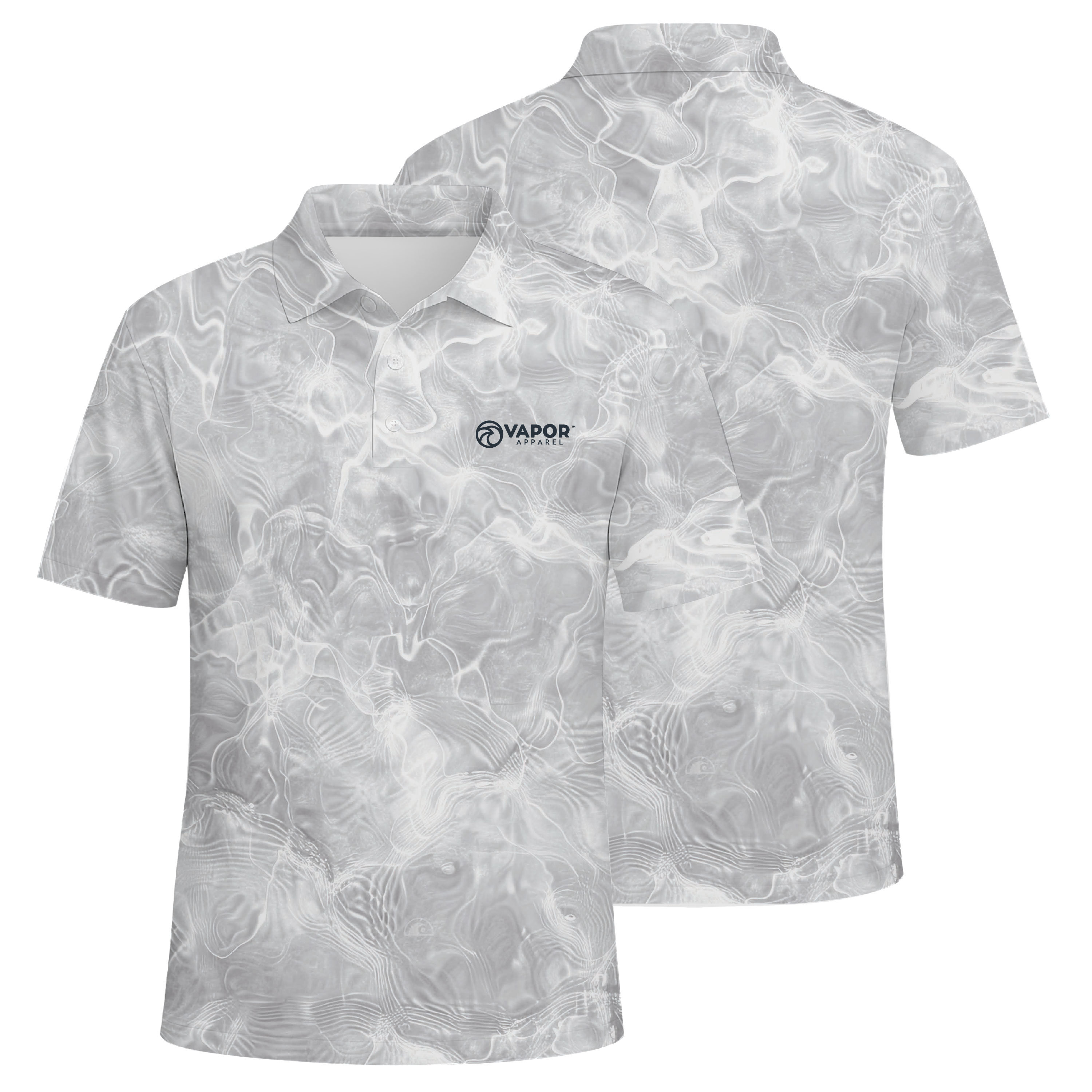 Vapor Apparel Full Sublimation Men's Lightweight Short Sleeve Polo 2