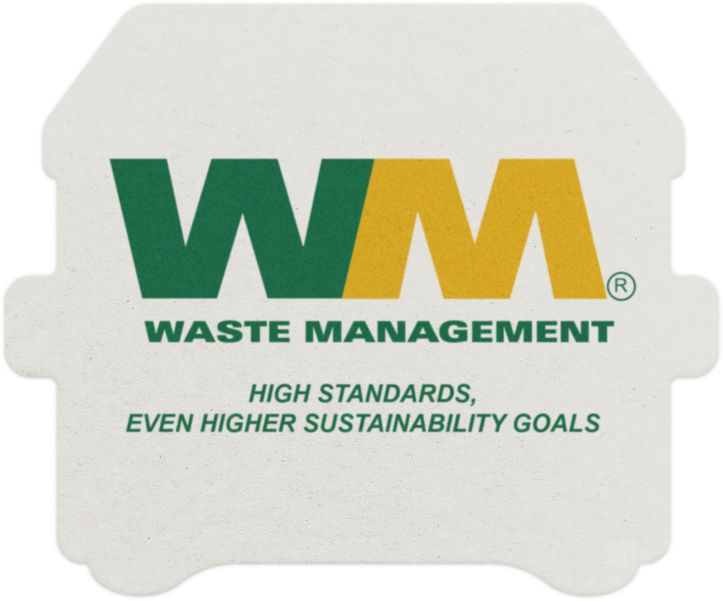 55 pt Stock Shape Pulpboard Coaster 76