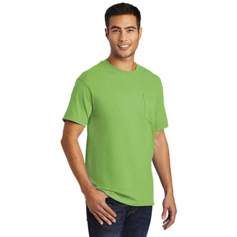 Port & Company - Tall Essential Pocket Tee. 65