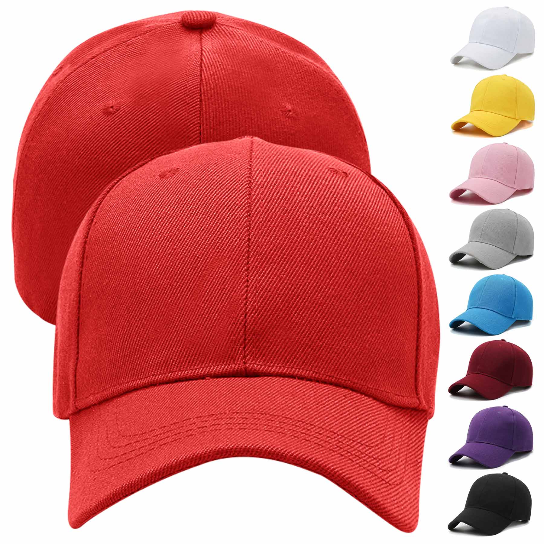 High Quality 6 Panels Golf Baseball Hats Caps 1