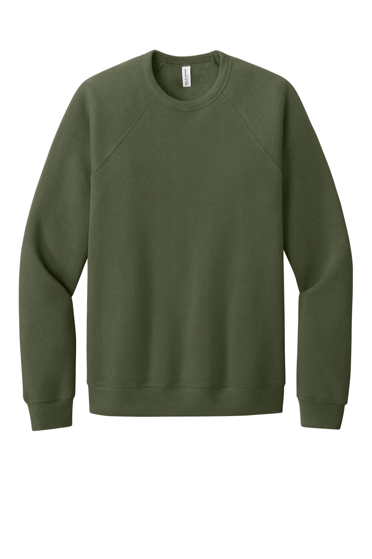 BELLA+CANVAS Unisex Sponge Fleece Raglan Sweatshirt. BC3901 45