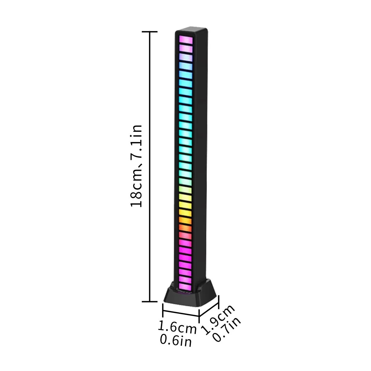 Sound Reactive RGB LED Light Bar With App Control 3