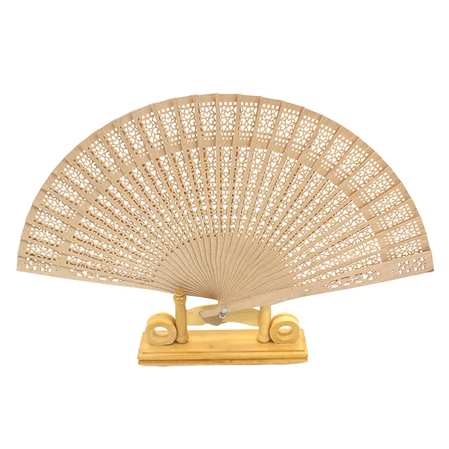 Hollow Wooden Fan 4