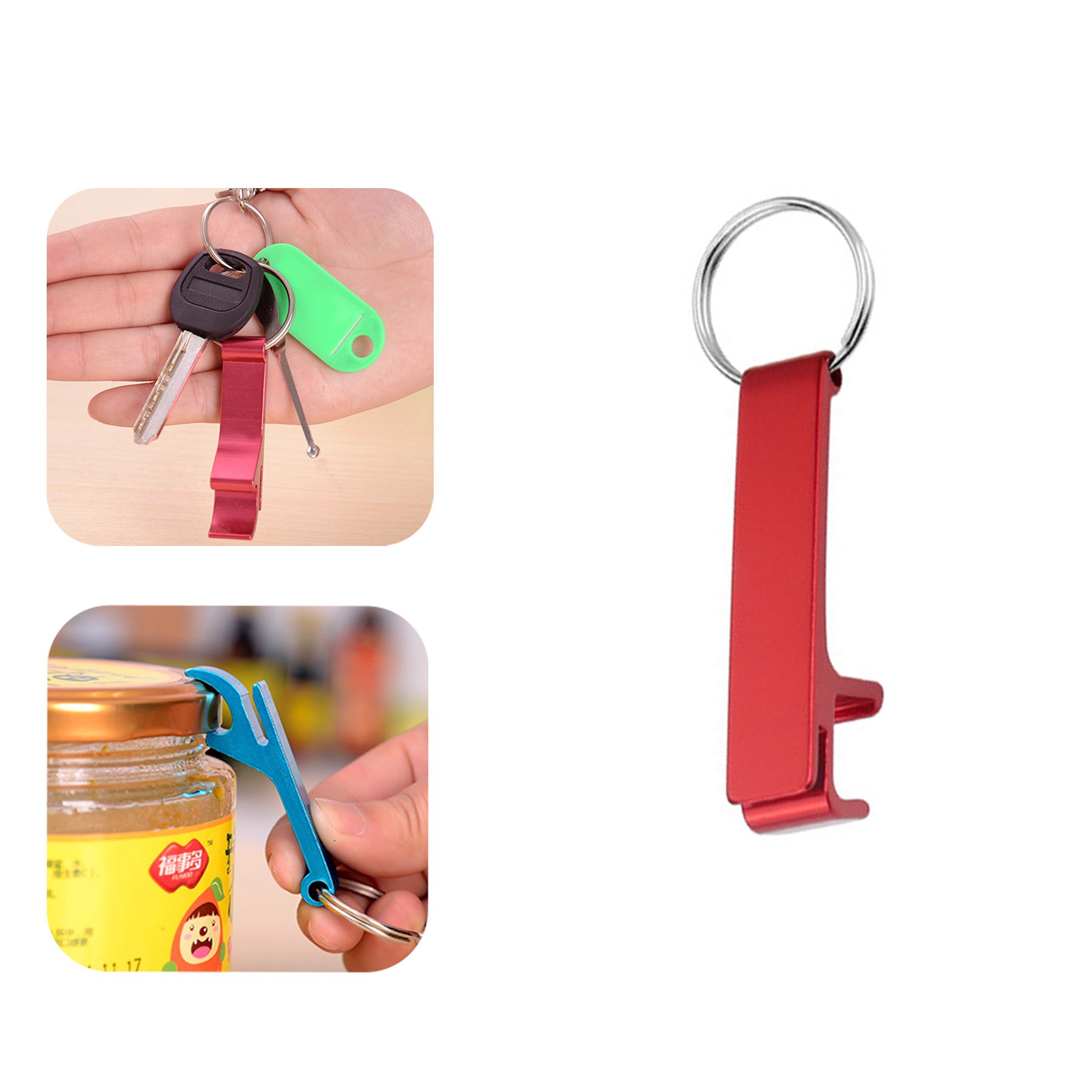 Aluminum Keychain Bottle Opener 3