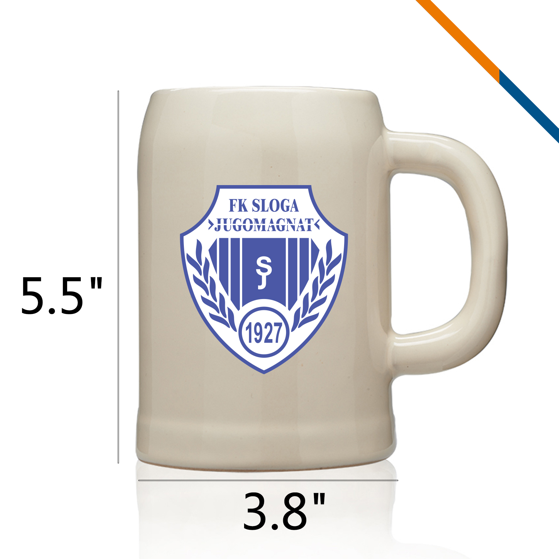 Harold Ceramic Beer Stein - 24 OZ. 6