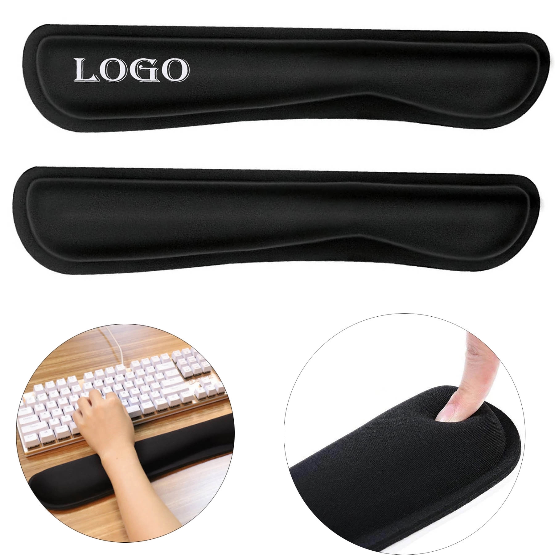 Memory Foam Wrist Rest Mouse Pad 1