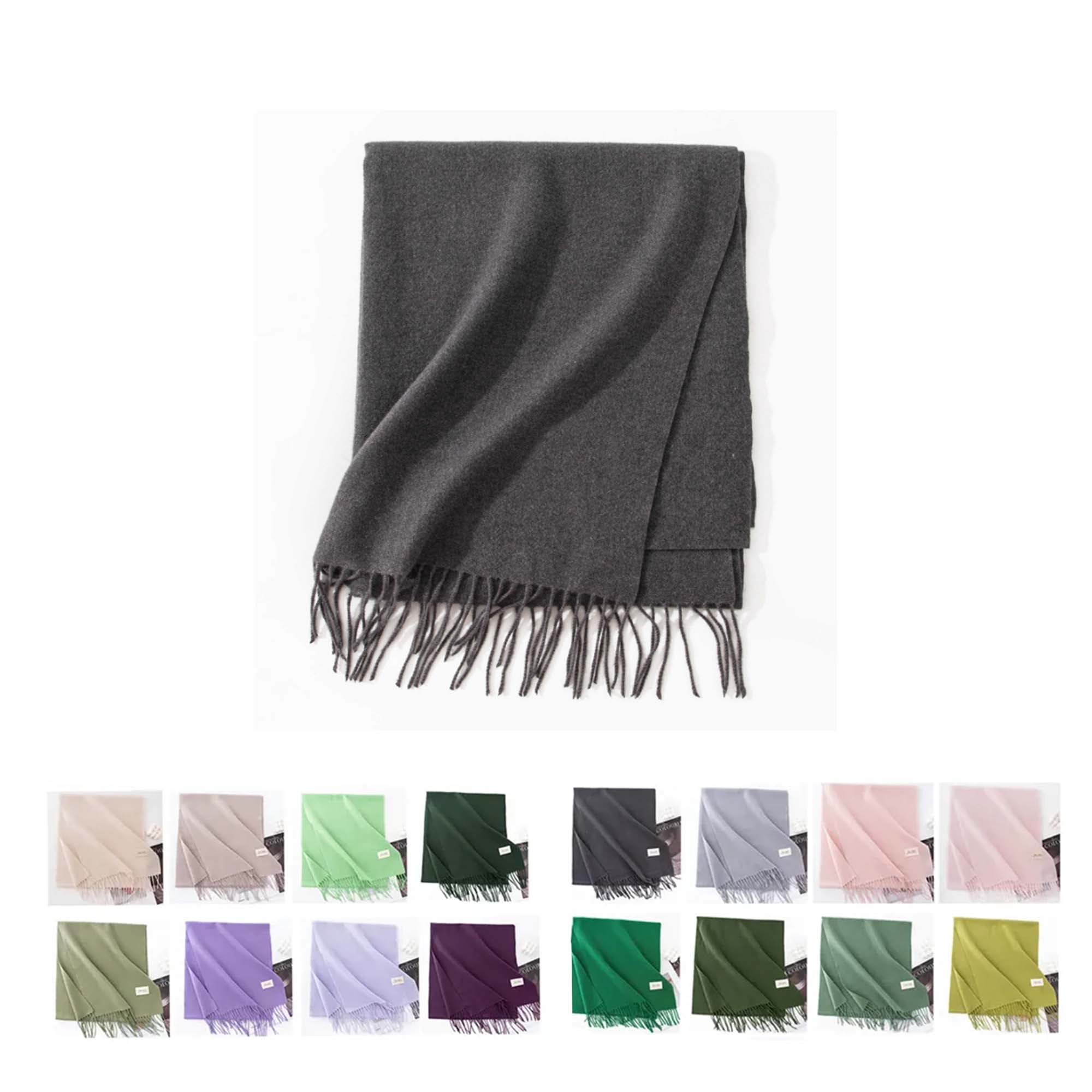 Polyester Solid Color Scarf 2