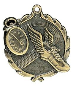 Track Wreath Medal, 2 1/2" 2