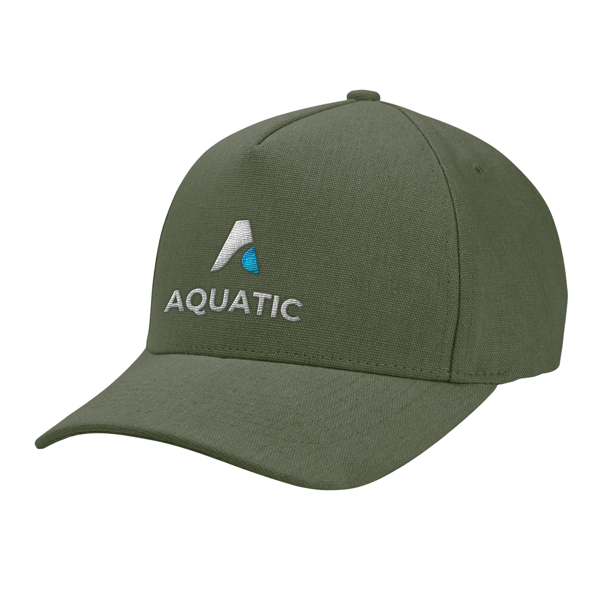 AWARE™ Recycled Cotton Cap with Leatherette Backstrap 17