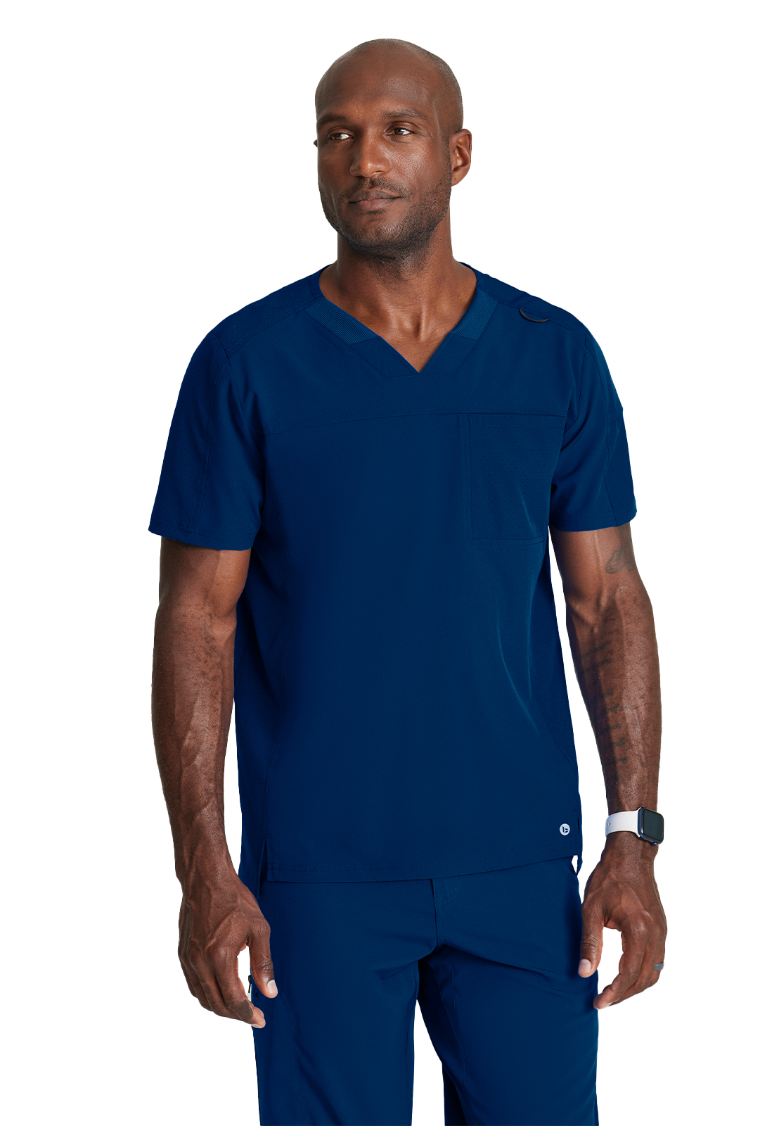 Barco One - Men's Two-Pocket V-Neck Velocity Scrub Top 24