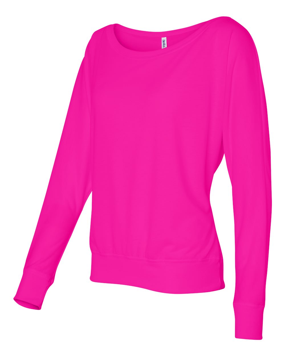 Women's Flowy Off Shoulder Long Sleeve Tee - 8850 21