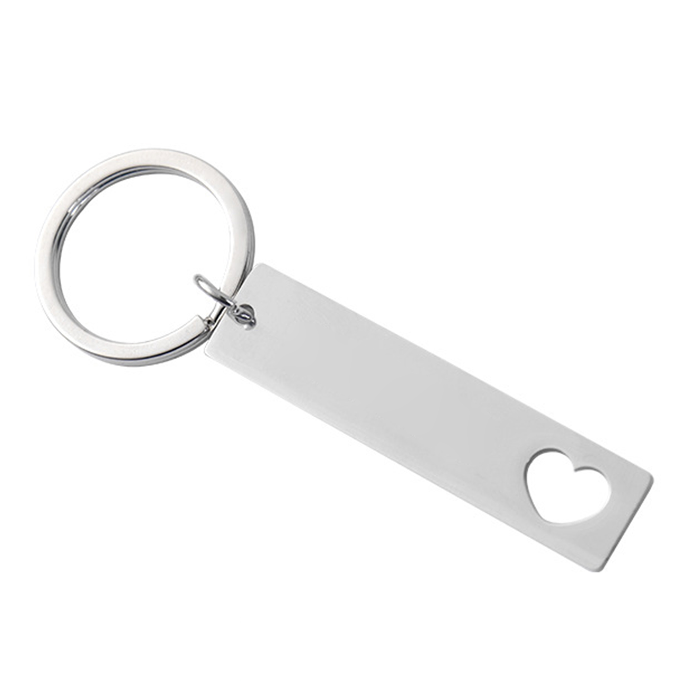 Stainless Steel Double-Sided Keychain 6