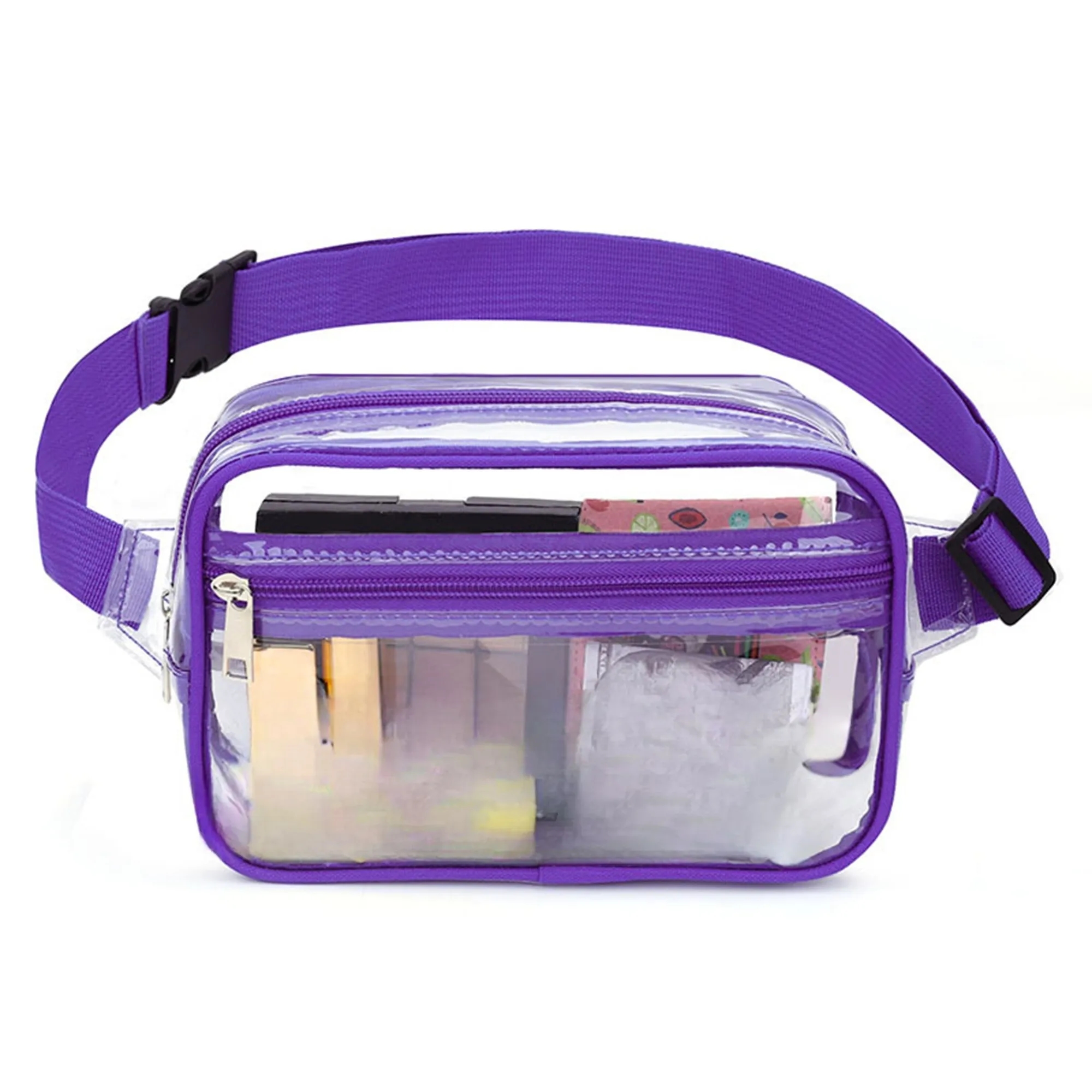 Clear Crossbody Bag with Adjustable Shoulder Strap 6