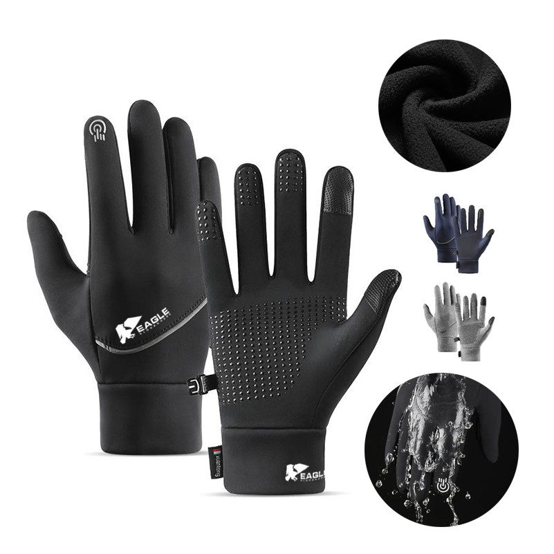 Winter Thermal Touch Screen Glove Water Resistant Windproof 5