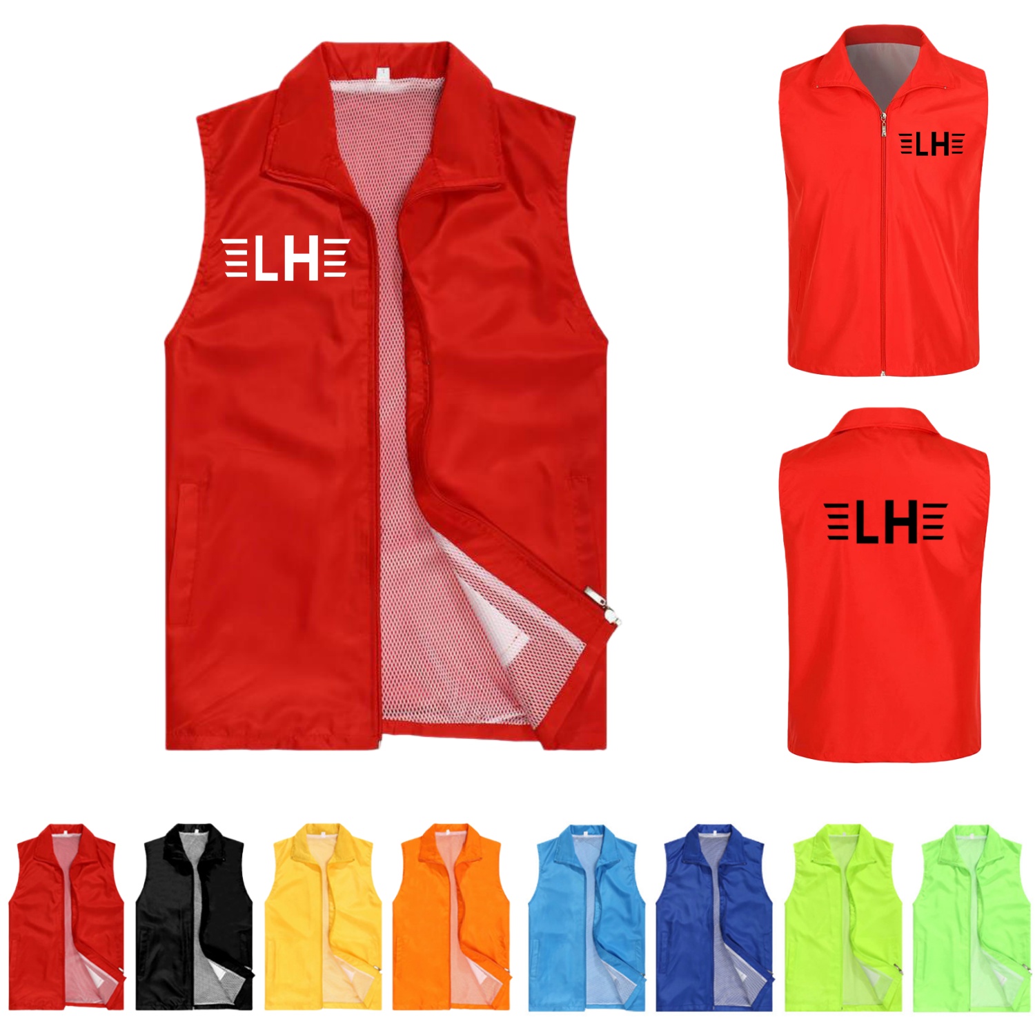 Unisex Adult Volunteer Work Vest 3