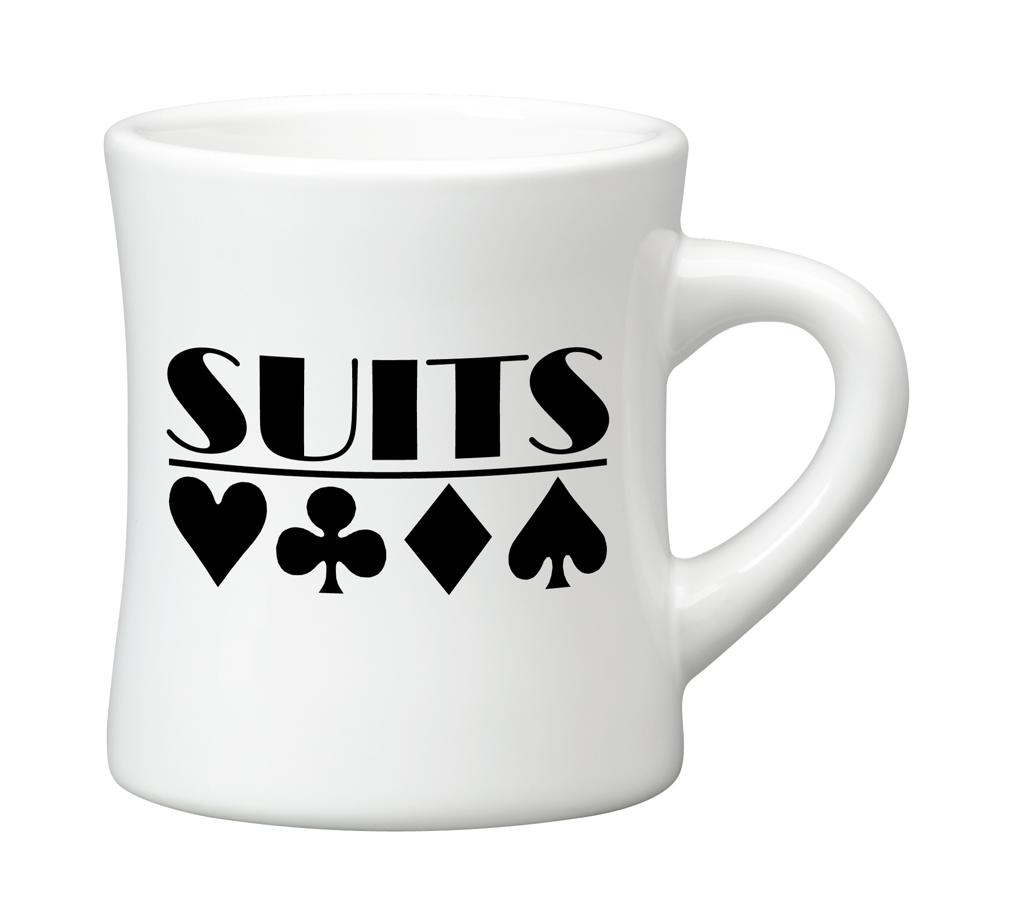 10 oz White Military / Diner Mug