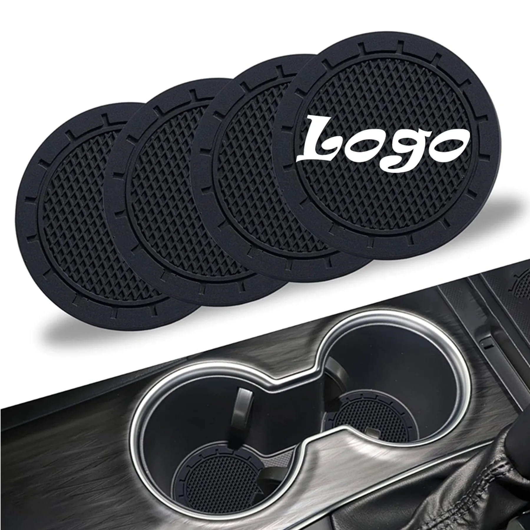 PVC Car Coasters 2