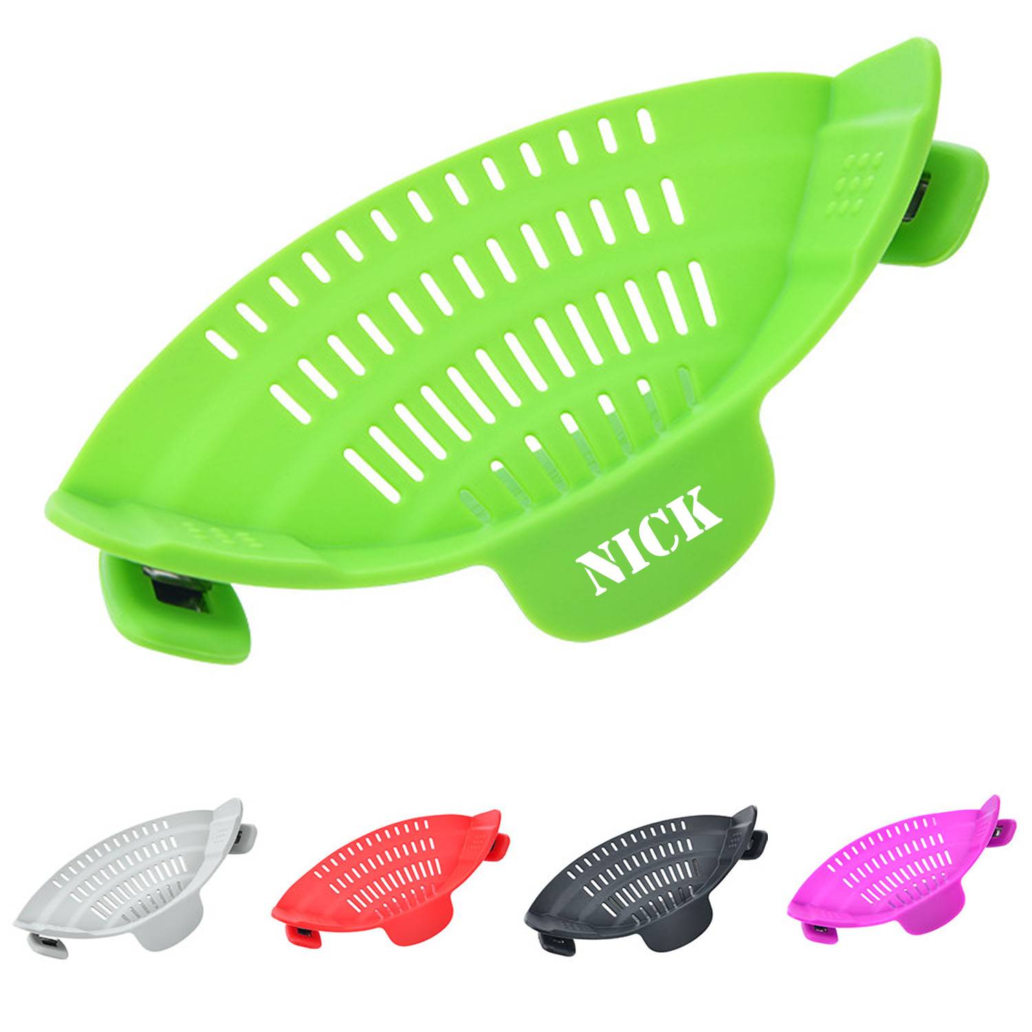 Clip On Silicone Strainer 5
