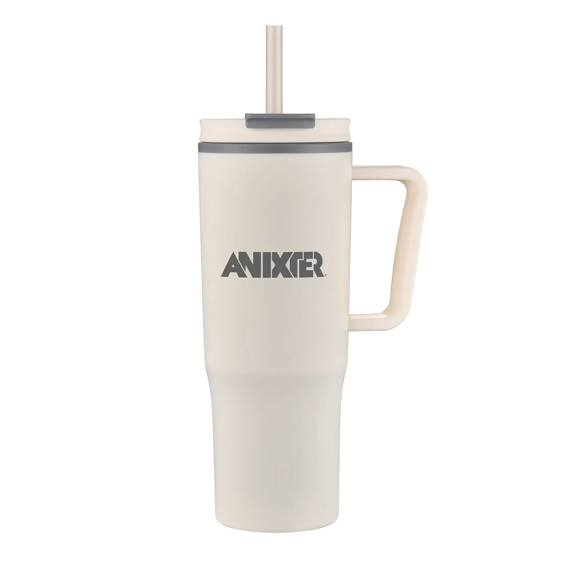 30oz. Double Wall Mug with Handle and Straw 21
