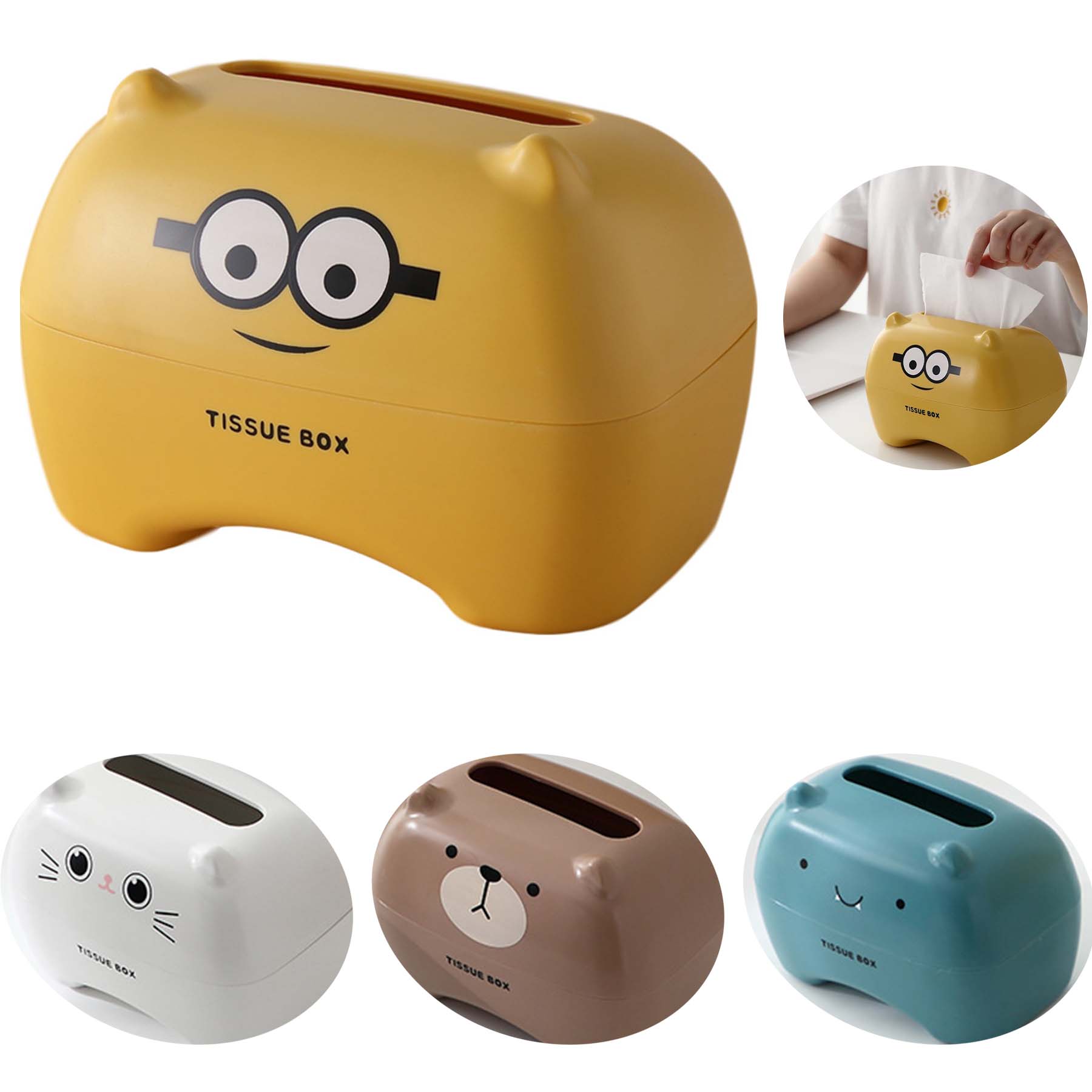 Cartoon Tissue Box