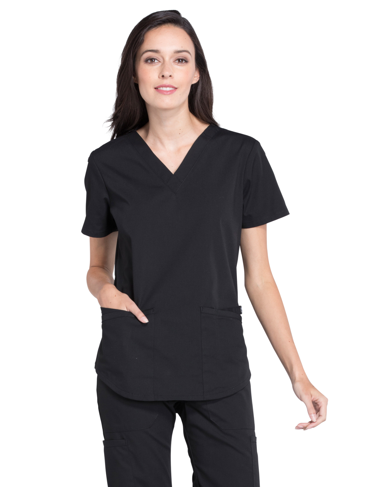 Cherokee - Workwear Professionals - Women's V-Neck Top 38