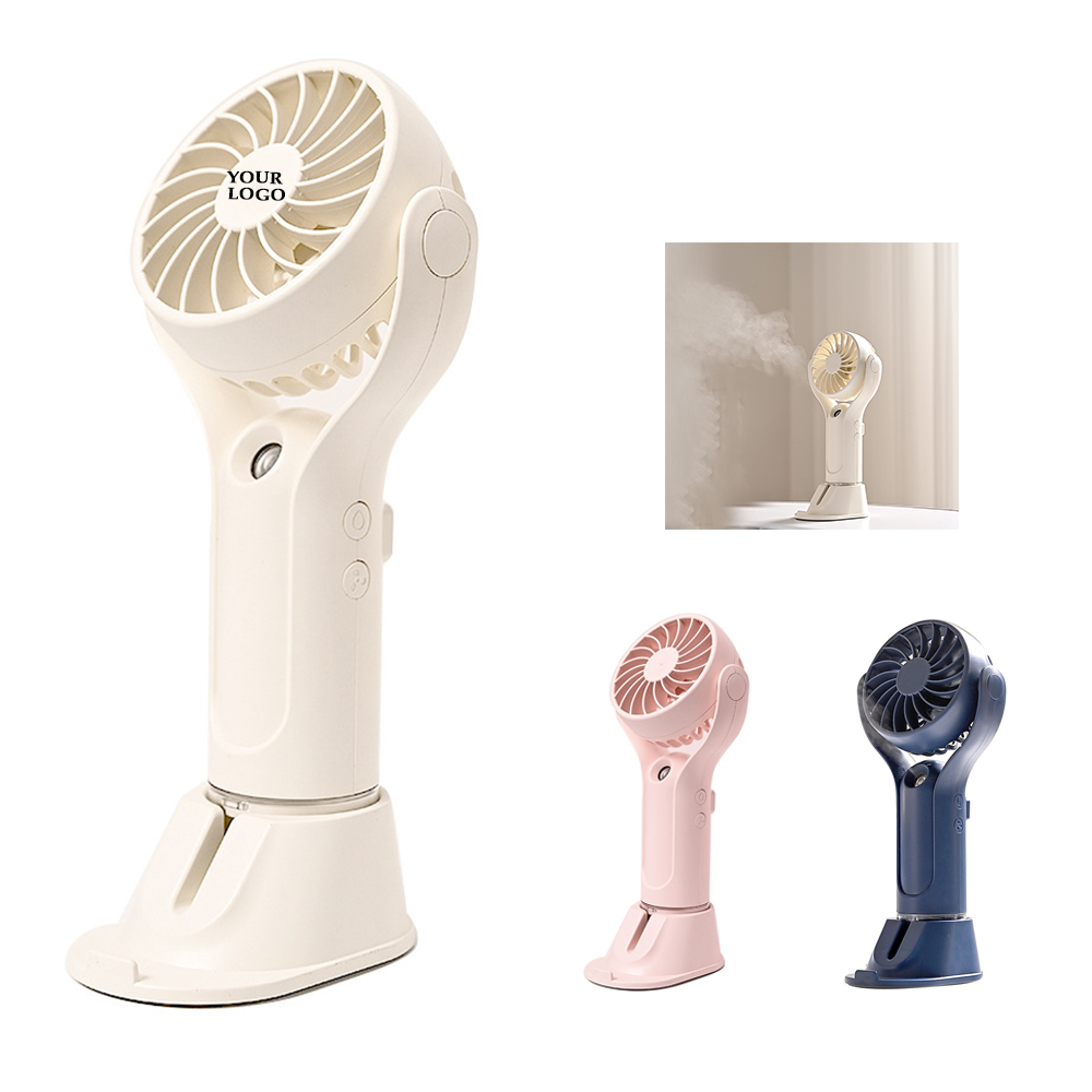 Desktop Mini Handheld Humidifying Misting Fan 3