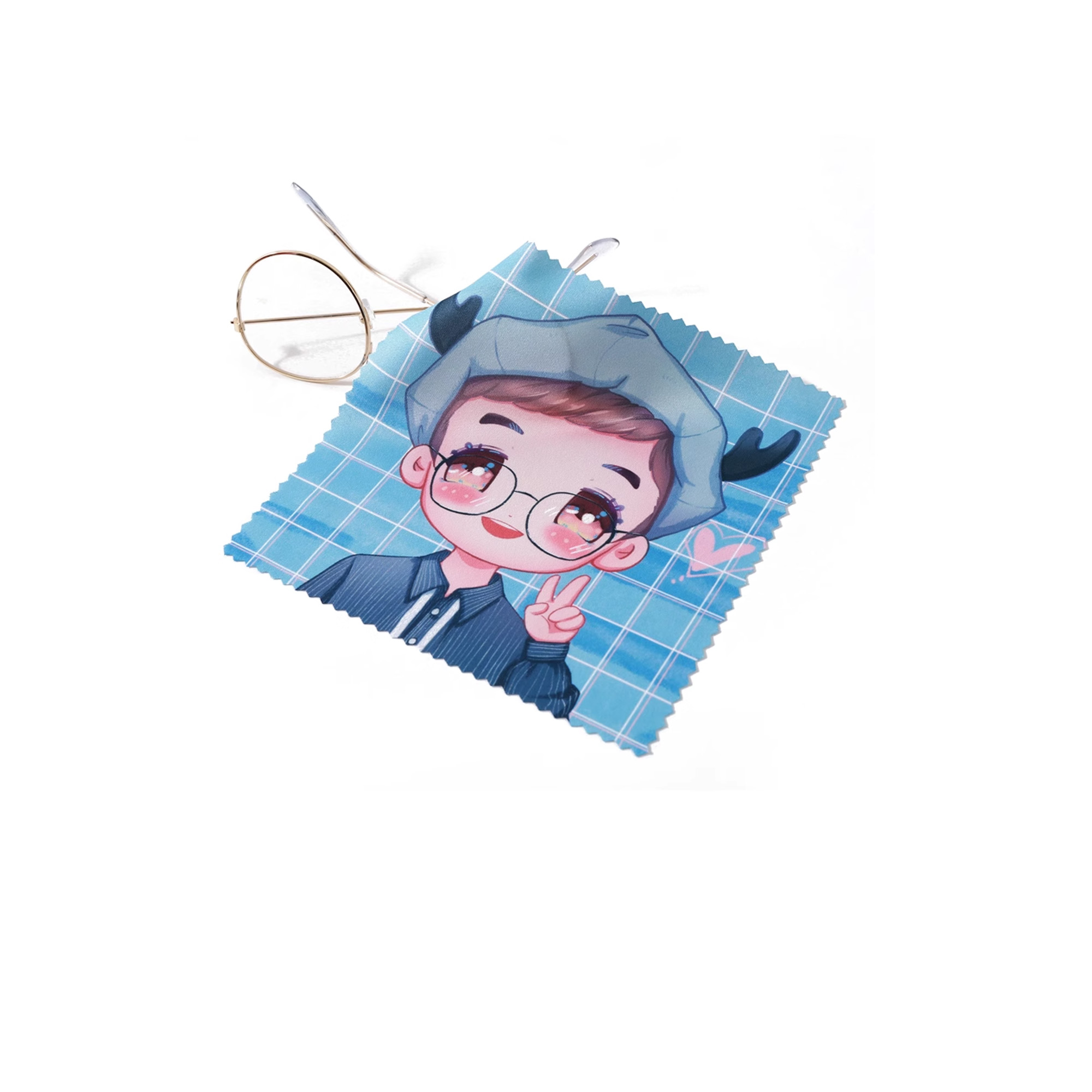 Full Color glasses cleaning cloth 2
