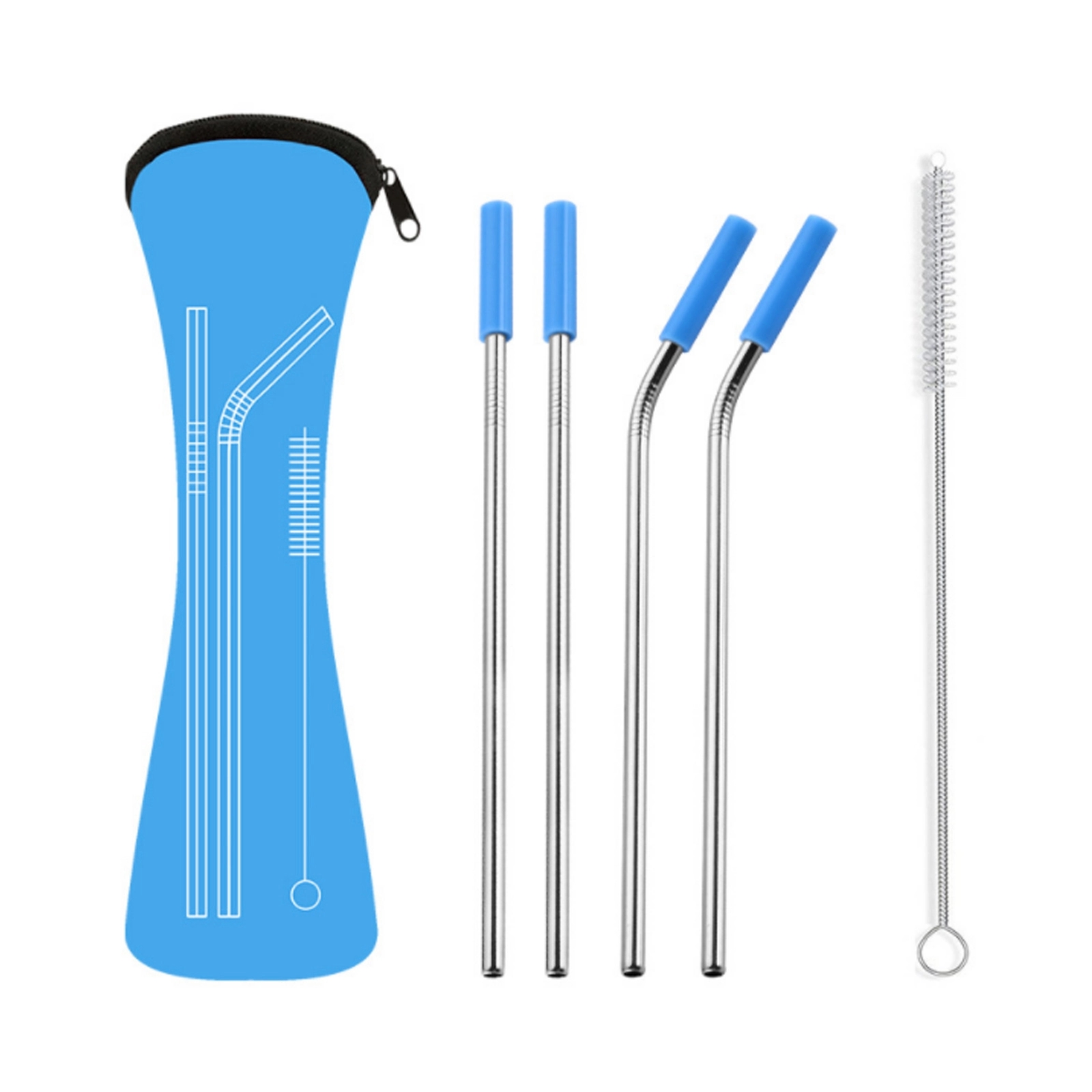 Stainless Steel Straw Set 1