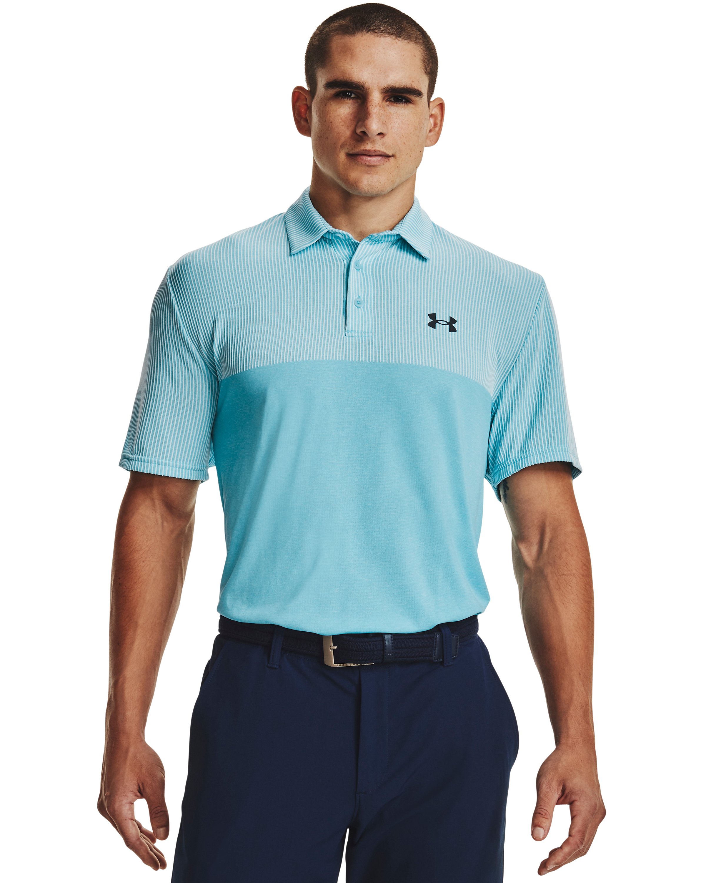 UA Vanish Seamless Blocked Men's Polo 3