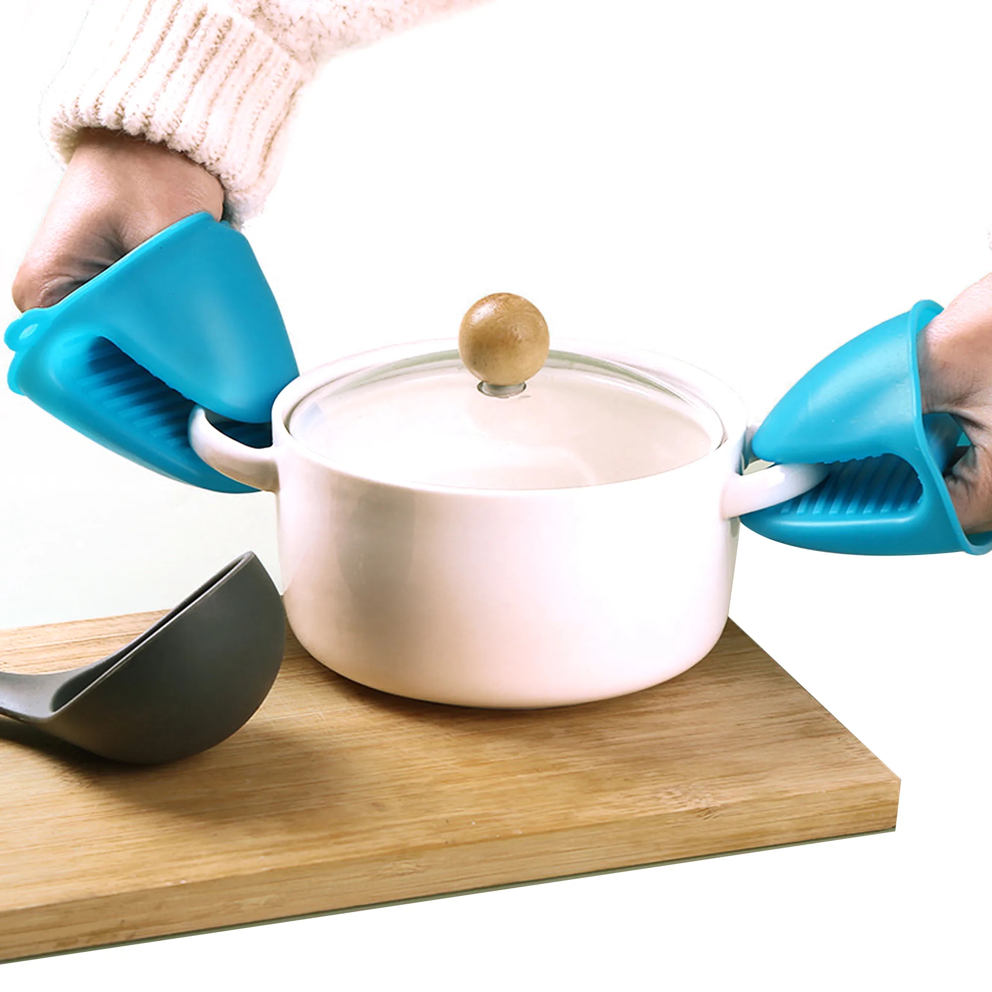 Silicone Finger Heat Insulation Glove Clip 1