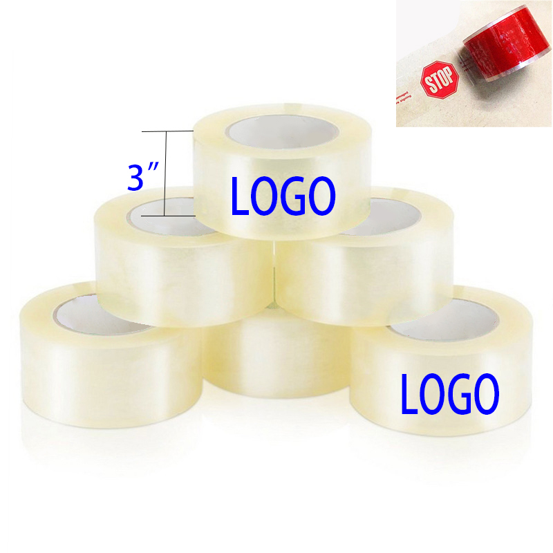 Custom Clear Packing Tape Roll 1