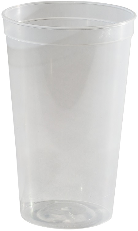 22 oz. Smooth Wall Plastic Stadium Cup 20