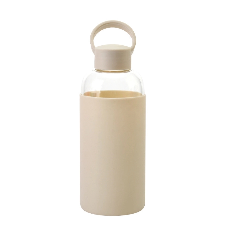 Custom 20 oz High-strength Borosilicate Glass Water Bottle 5