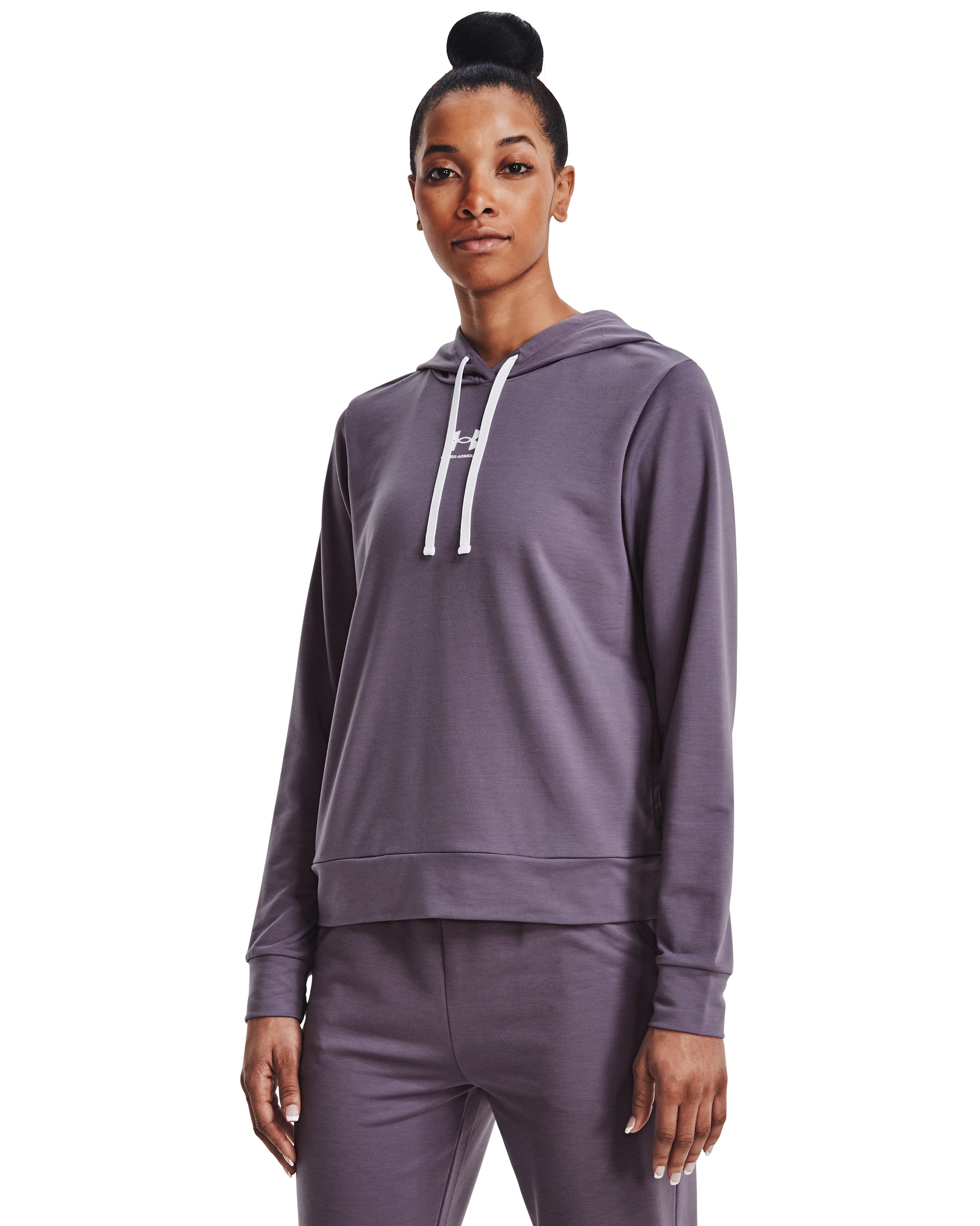 UA Rival Terry Women's Hoodie, custom hoodie or sweatshirt with logo imprint 17