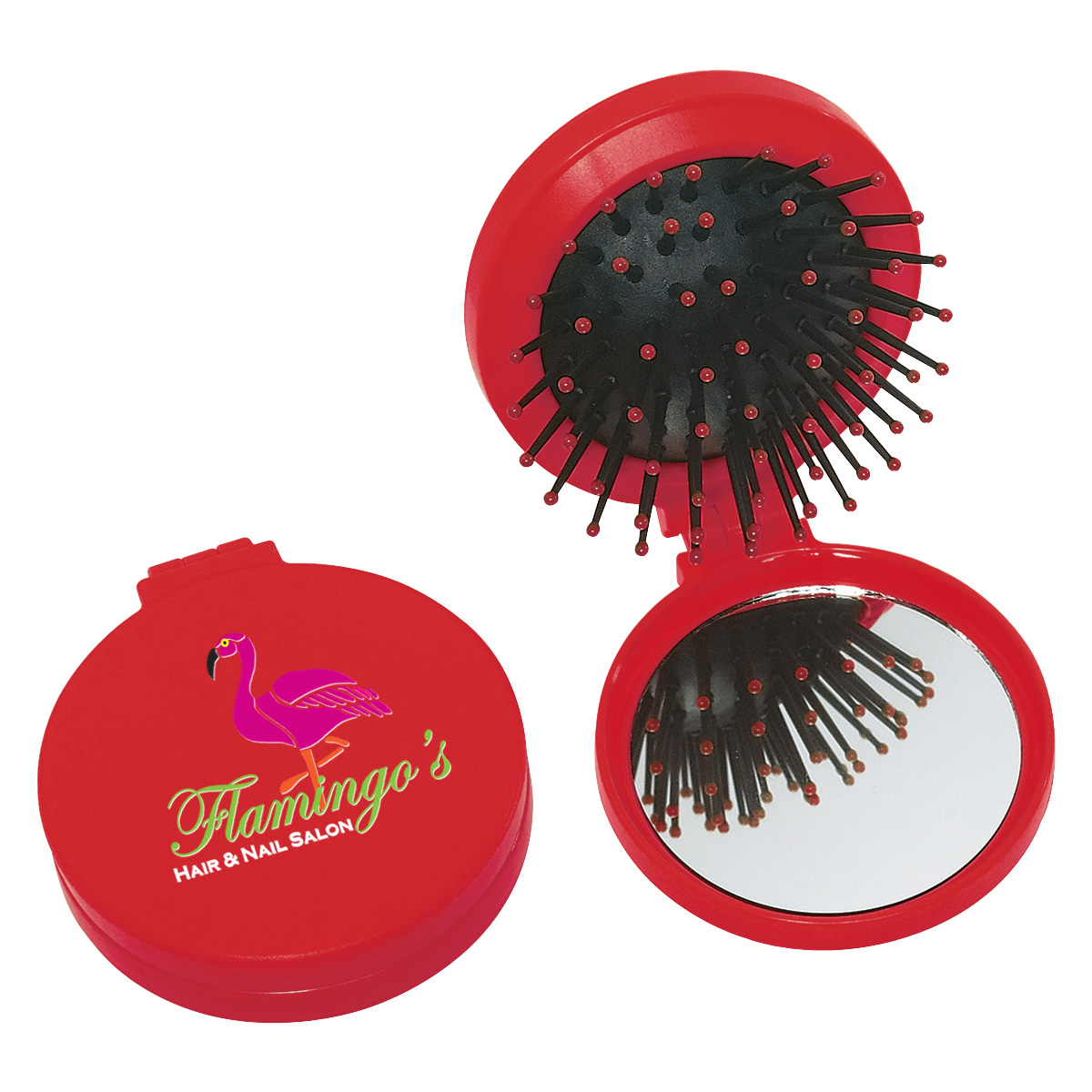 Brush And Mirror Compact 17