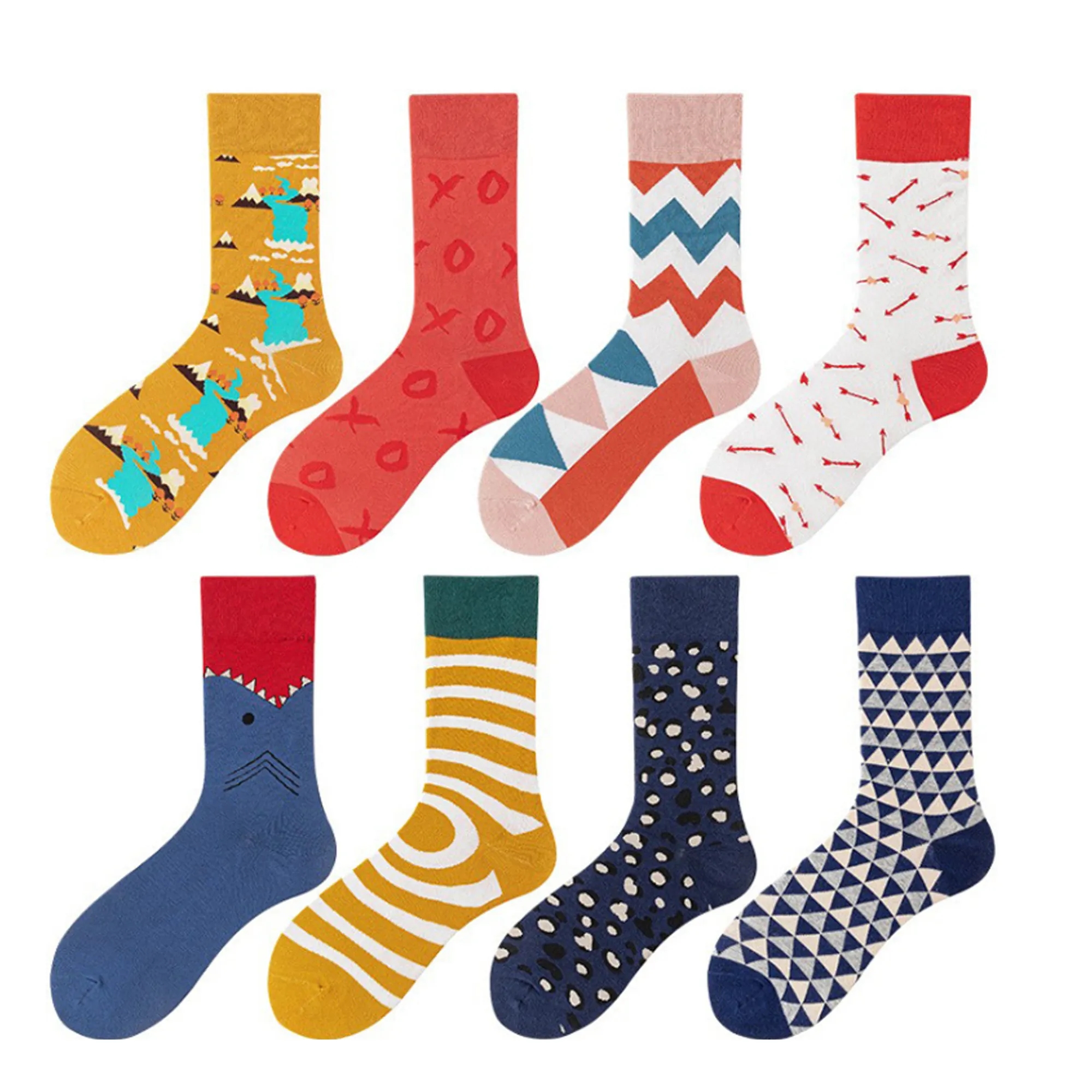 MOQ100 Custom Socks Christmas Snowman Holiday 5