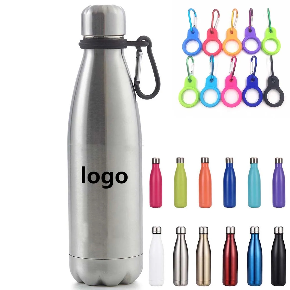 17 oz Stainless Steel Insulated Sports Water Bottle 4