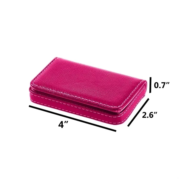 PU Leather Business Card Holder 3