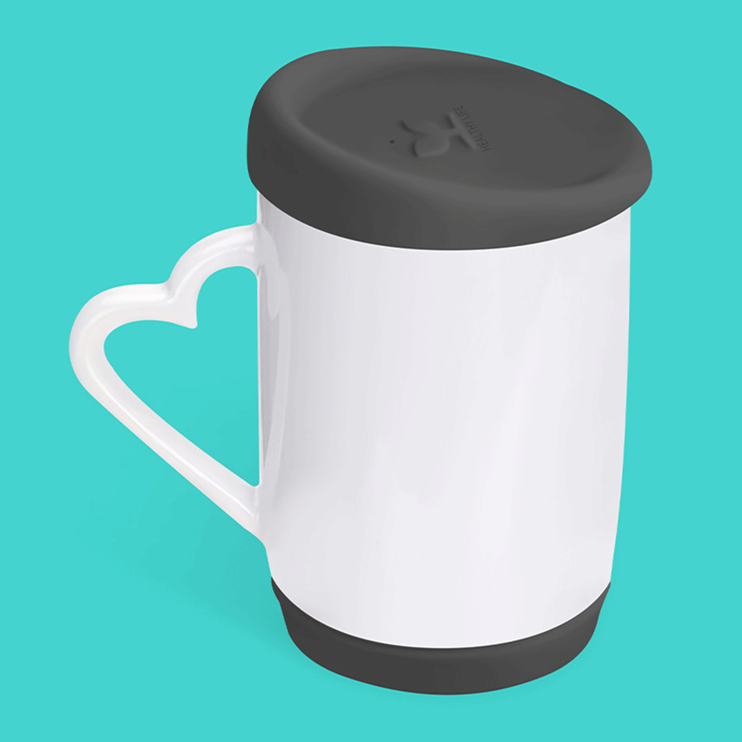 11oz ceramic Blank white mugs w/ silicone cover and bottom 11