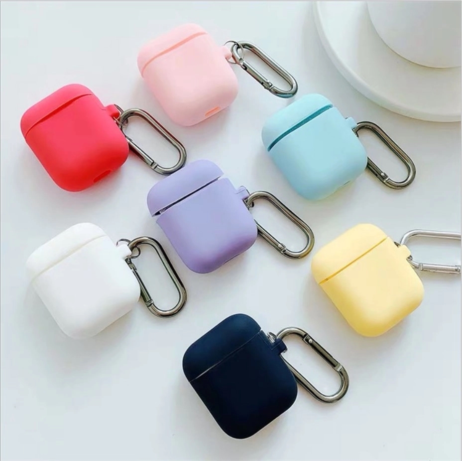 Silicone earphone cover with lock ring 1