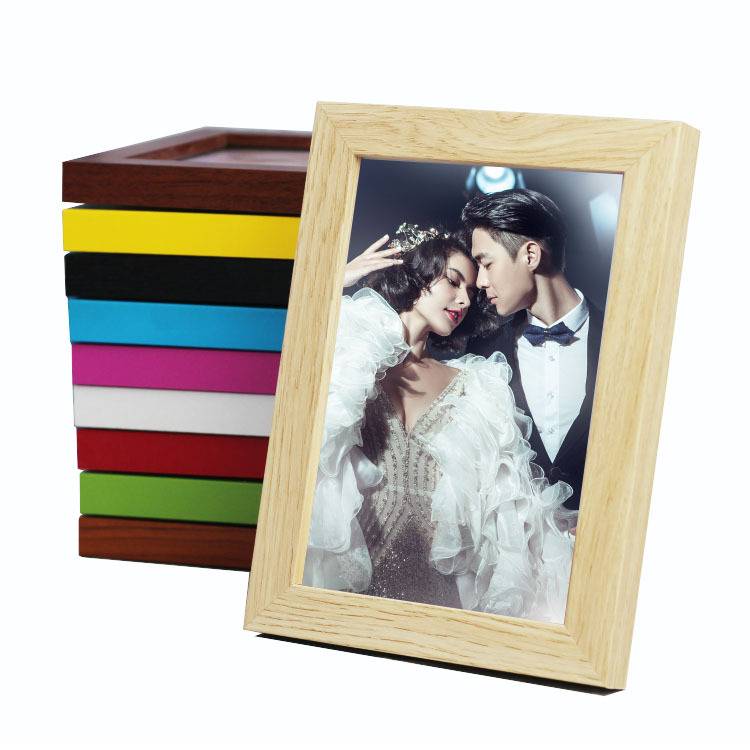 Solid Wood Picture Frame With High Definition Glass 4