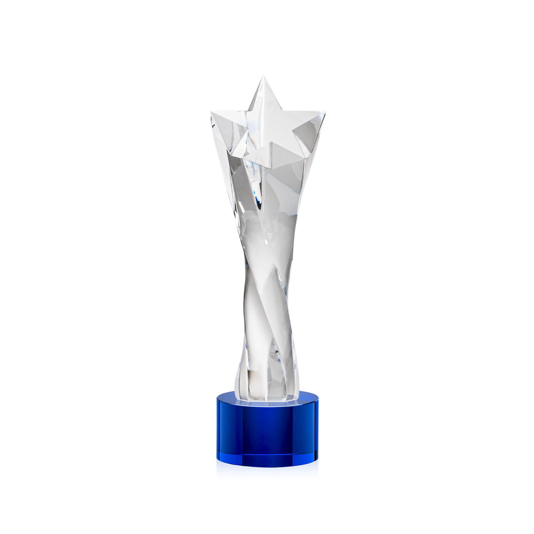 Arlington Star Award on Marvel Base - Blue 9