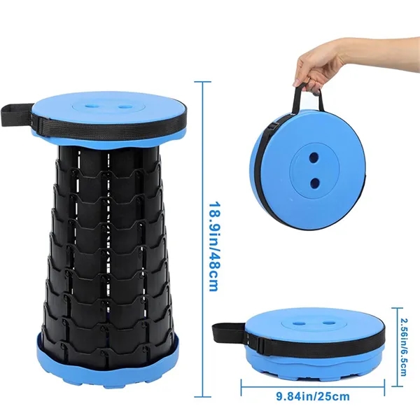 Portable Collapsible Retractable Stool for Camping 3